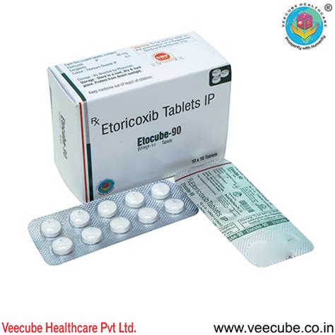 Etocube-90 Tablets Veecube Healthcare Pvt. Ltd.