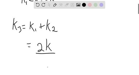 Image result for Series and Parallel Spring Constant