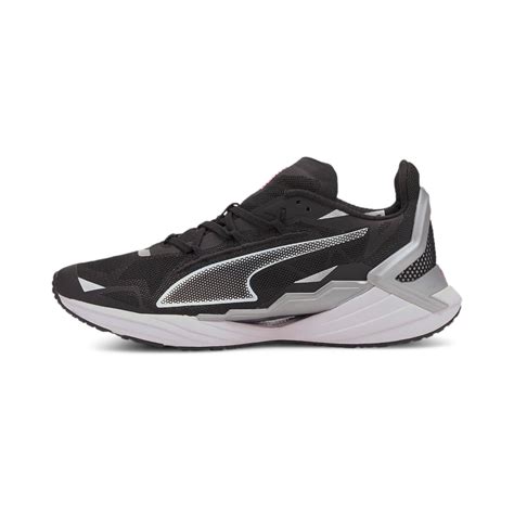 Buy Puma womens UltraRide Wn's Puma Black-Metallic Silver Walking Shoe ...