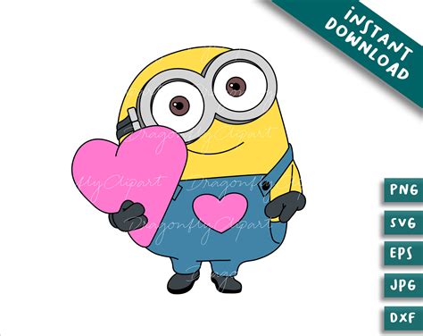 Minion Heart Drawing