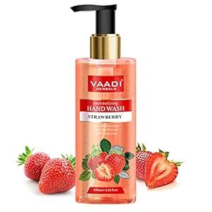 Vaadi Herbals Deep Moisturizing Strawberry Hand Wash - 250 ml : Amazon ...
