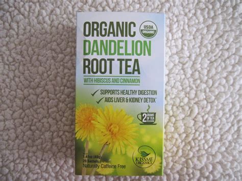 Skin Stuff by Katy: Review: Kiss Me Organics Organic Dandelion Root Tea w/ Hibiscus and Cinnamon
