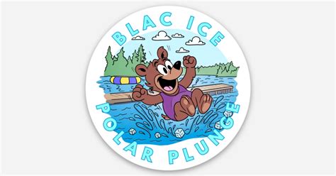 BLAC Ice Polar Plunge (Die Cut Stickers) by Kate Miller Illustrator ...