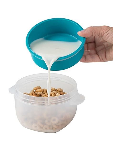 Milk and Cereal Container