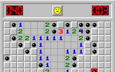 Buscamina game screenshot