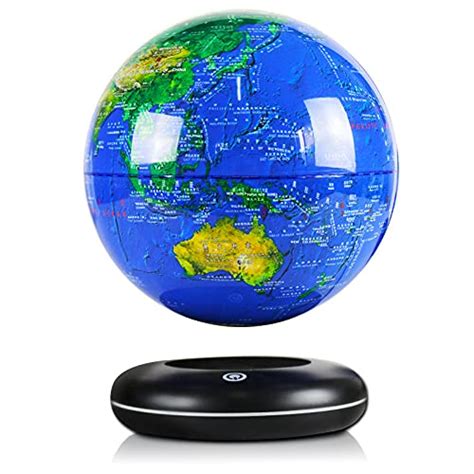 Buy Globe, Magnetic Levitation Globe, 8-inch Rotating World Anti ...