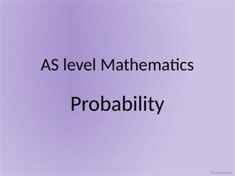 Image result for A Level Probability Questions