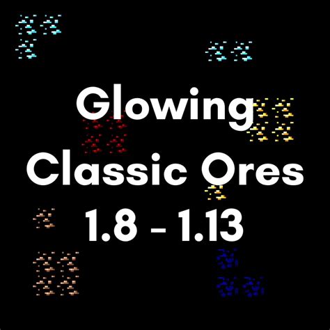 Image result for Minecraft Java Glowing Ores Mod