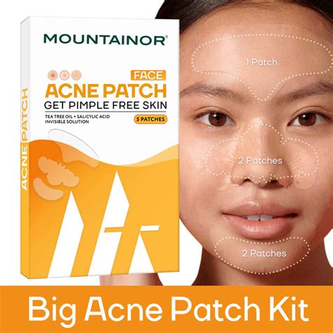 Buy MOUNTAINOR Acne Pimple Big Patches Kit, Salicylic Acid Spot ...