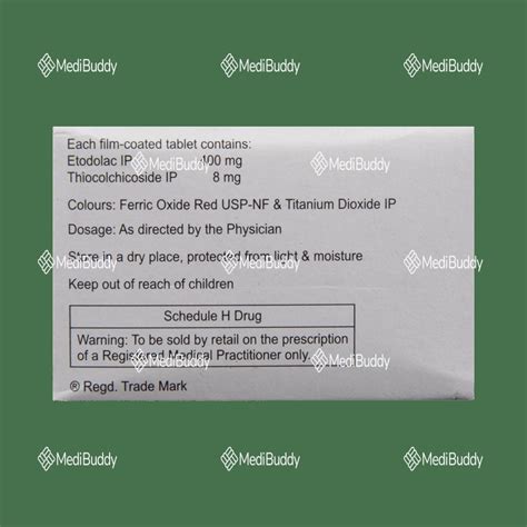 Etova-MR Forte Tablet: Price, Uses, Side Effects & How to Use - MediBuddy