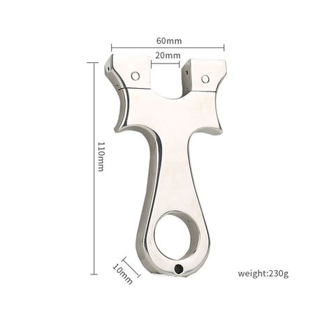 Reflective Mirror Stainless Steel Slingshot – INDIAN SLINGSHOT