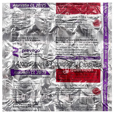 Lipikind Cv 20/75 MG | Order Lipikind Cv 20/75 MG Capsule Online at ...