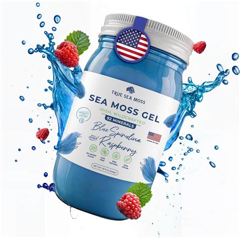 Amazon.com : TrueSeaMoss Wildcrafted Irish Sea Moss Gel - Made with ...