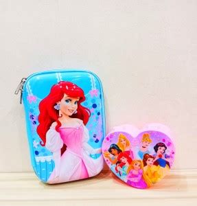 Priceless Deals Cute Cartoon Themed Heart Shaped Jewelry Box & Pencil ...