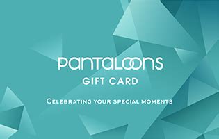Pantaloons E-Gift Card - Flat 8.5% Off | Woohoo.in