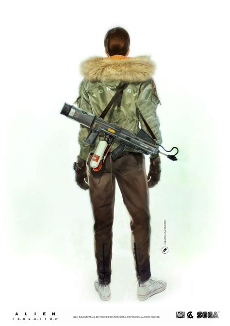 Image result for Alien Isolation Character Art