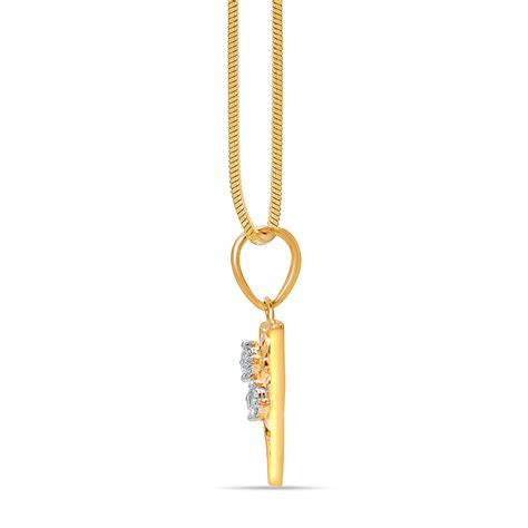 14kt Yellow Gold Cancer Pendant