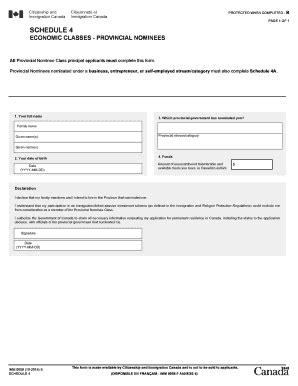 2022-2026 Form Canada IMM 0008 E Shedule 4 Fill Online, Printable ...