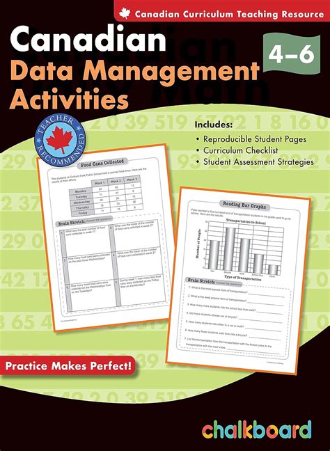 Buy Canadian Data Management Activities Grades 4-6 Book Online at Low ...