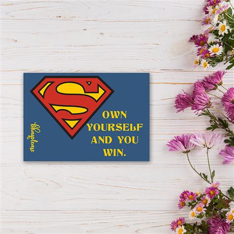 Superman (Rectangle) Wooden Fridge / Refrigerator Magnet – Bhai Please ...