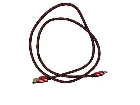 MIS Nylon Braided Tough Micro USB Data Cable with Fast Charging Speed ...