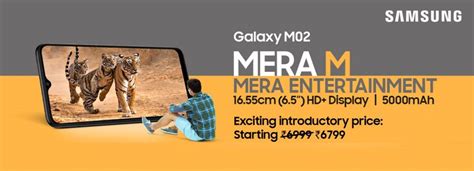 Samsung Launches Entry-Level Galaxy M02 Smartphone in India with ...