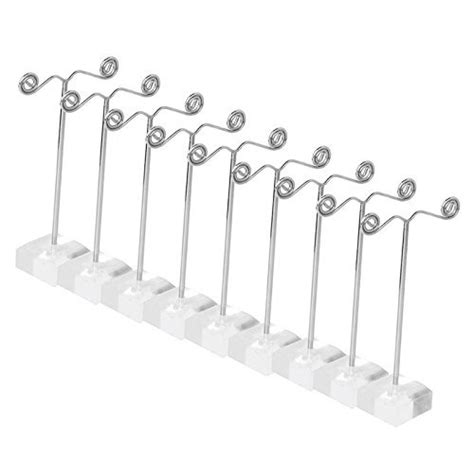 NEMICHAND JEWELS Crystal Pedestal Earrings Display Stand (10 Pcs ...