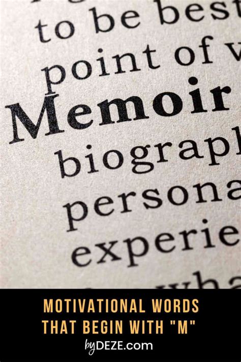 310 Positive Words That Start With M - byDeze