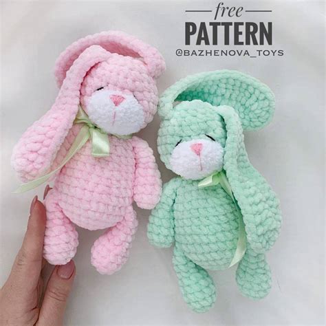 Cute Rabbit Amigurumi Crochet Formal Bunny Plush Stuffed Bunny Stuffed ...