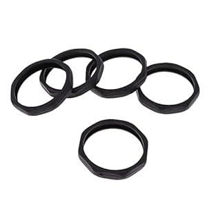 Club Bollywood®5Pcs Microphone Slip Anti-Rolling Protection Ring Mic ...