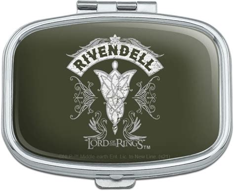 Buy Lord of The Rings Rivendell Rectangle Pill Case Trinket Gift Box ...