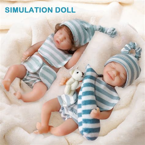 Buy Willstar Reborn Dolls 6In Full Body Reborn Dolls Lifelike Rebirth ...