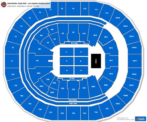 Intuit Dome Concert Seating Chart - RateYourSeats.com