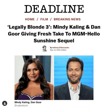 Legally New Details Resurface for Legally Blonde 3, Mindy Kaling is Now ...
