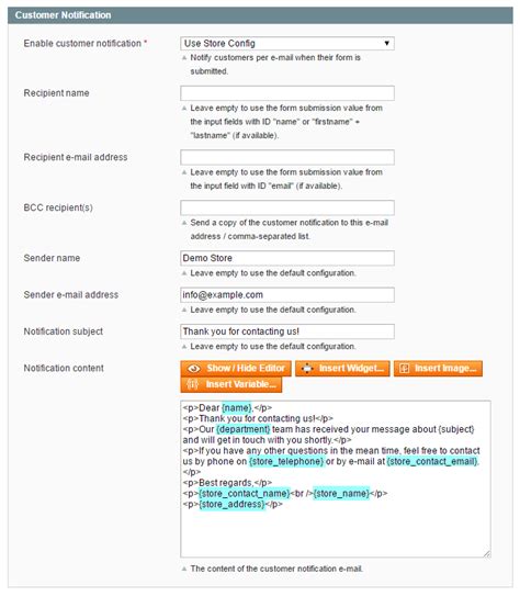 Customer Notification 的图像结果