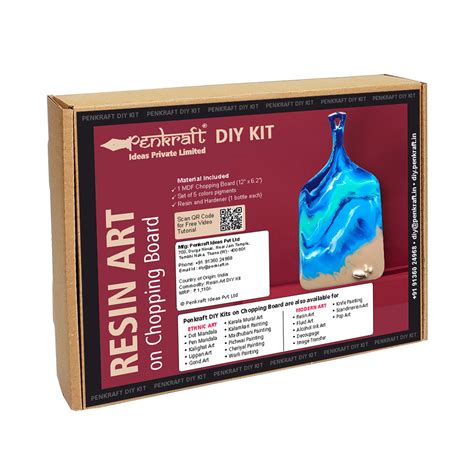 Penkraft | Image Transfer on Chopping Board DIY Kit | Order Now