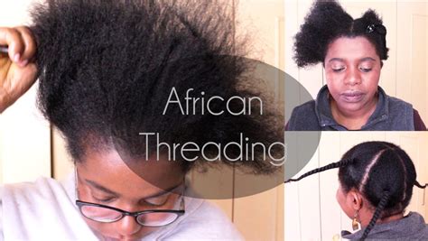 Image result for African Hair Threading Tutorial