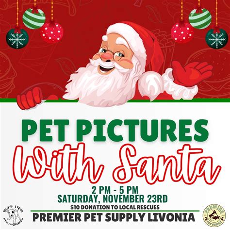 Santa Pictures W/ Ruff Life Photography!, 15399 Merriman Road, Livonia ...