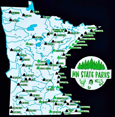 Minnesota State Parks Map United - 201d97e1b5d8e30ef0a34e9512791361 ...