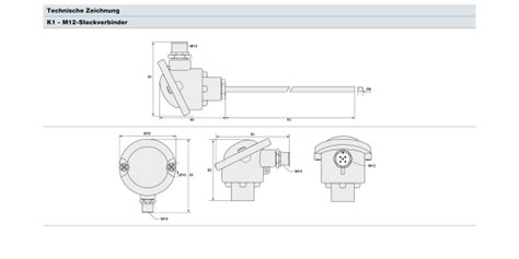 Plug-in temperature transmitter B-head 4-20 mA