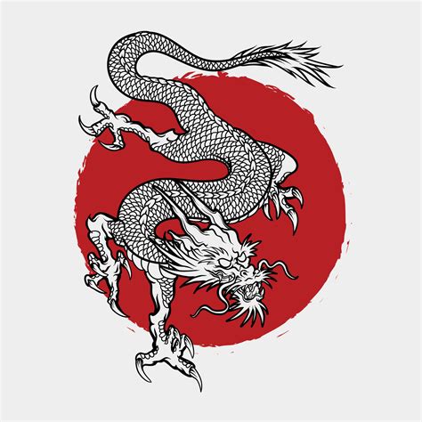 Japanese Dragon Vector Art, Icons, and Graphics for Free Download