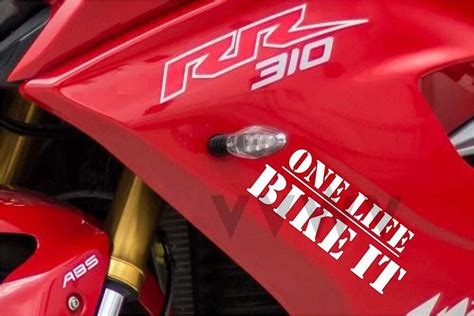 VVWV One Life Bike It Apache Stickers RTR 100 Kit and Graphics for 160 ...