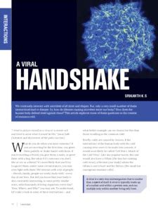 A viral handshake - ePrints@APU