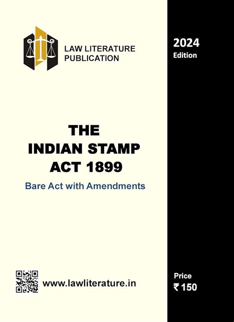 Buy The Indian Stamp Act 1899 Bare Act 2024 Edition Book Online at Low ...