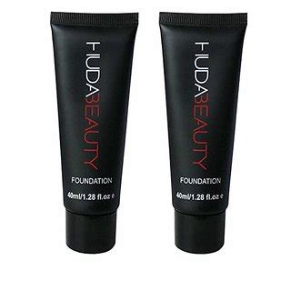 Buy huda beauty Foundation 40ml pack of 2 Online - Get 77% Off