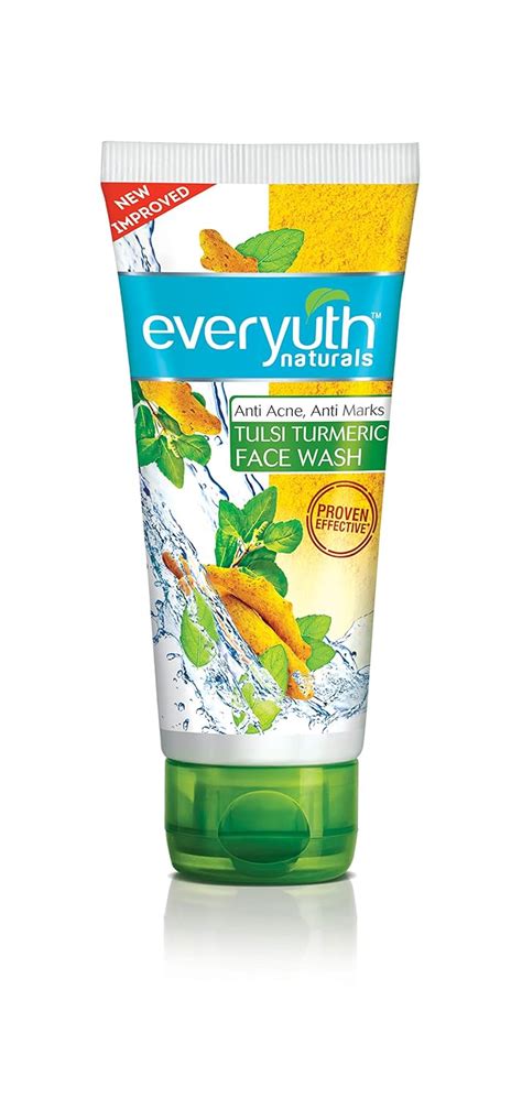 Everyuth Naturals Advanced Clear Beauty Tulsi Turmeric Face Wash, 50g ...