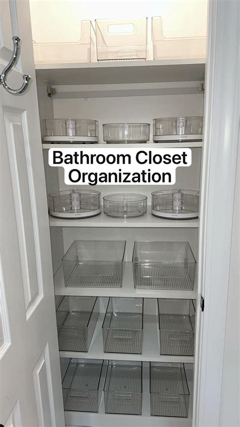 Bathroom linen closet organization ideas that totally work – Artofit
