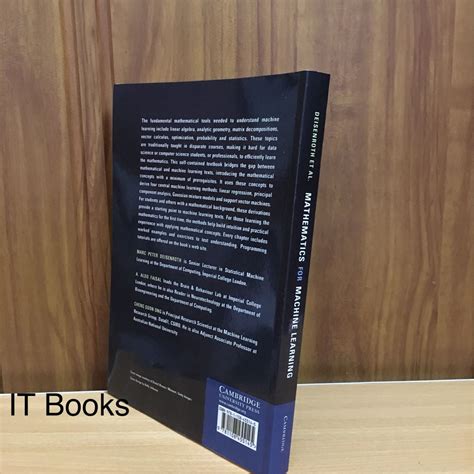 Image result for Mathematics for Machine Learning Book