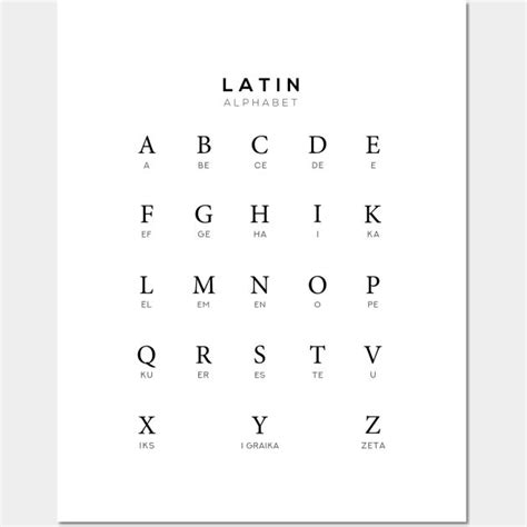 the latin alphabet is shown in black and white