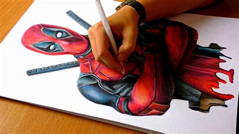 Image result for Deadpool Speed Drawing